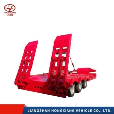 Customizable Cross Arm Type Suspension System Heavy Duty Gooseneck Lowbed Semi Trailer
