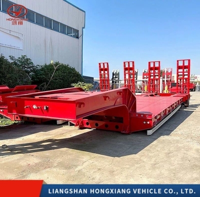 40ton 3axle Truck Semi-Trailer with Two Speed Landing Leg and Low Bed