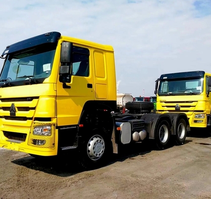 Tubeless Tire Design Sinotruk HOWO 6X4 41-50t LHD Rhd Tractor Truck for Heavy Duty