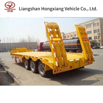 13t Axle Air Suspension Gas Path Quick Connection Low-Bed Semi-Trailer for Low-Bed