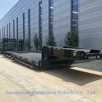 Two Speed Landing Leg Semi-Trailer Made in Dust Tank Prime Mover as Truck Warehouse
