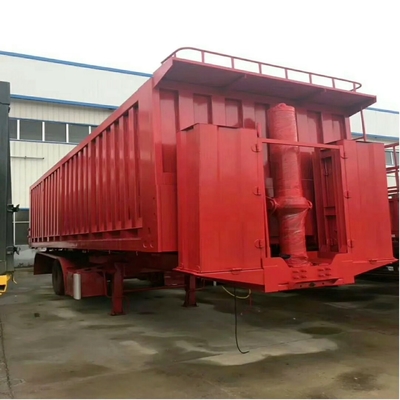 Dual Line Braking System 3 Axles Rear Tipper Trailer with Standard 28ton Landing Gear