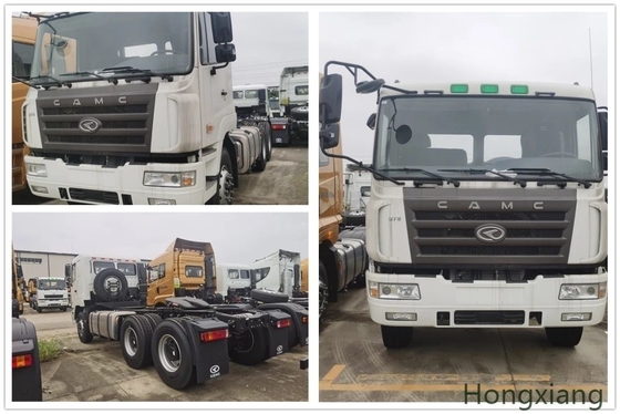Heavy Duty HOWO A7 Tractor Truck in with Tubeless Tire Design and GCC Certification