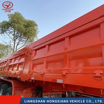 50tons Semi Trailer U Type Dump Trailers for Stones and Sands by The Customer Needs