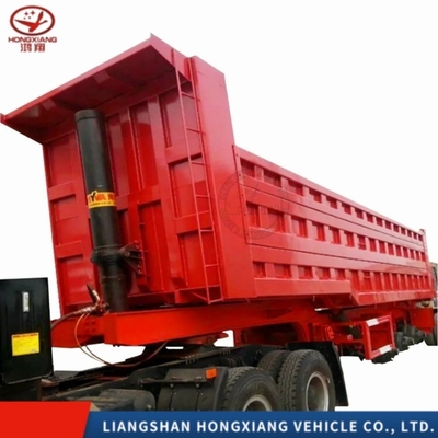 50tons Semi Trailer U Type Dump Trailers for Stones and Sands by The Customer Needs