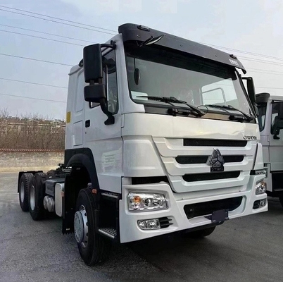 10 Tires 430HP Airbag Bridge CNG Truck HOWO A6 A7 T7 T7h Sitrak Camc 6X4 CNG Tractor Truck