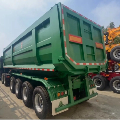 Custom prime Hydraulic Cylinder Steel Rear Dump Trailer for Heavy Duty Applications