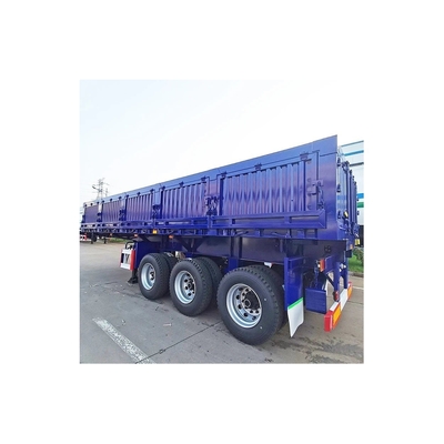 Custom prime Hydraulic Cylinder Steel Rear Dump Trailer for Heavy Duty Applications