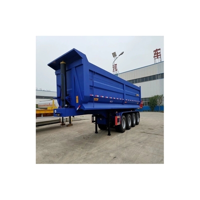 4axle U Shape Hydraulic Cylinder Dump Semi Trailer Customizable by The Customer Needs