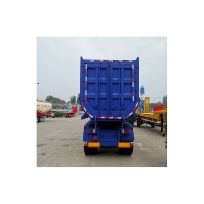 4axle U Shape Hydraulic Cylinder Dump Semi Trailer Customizable by The Customer Needs