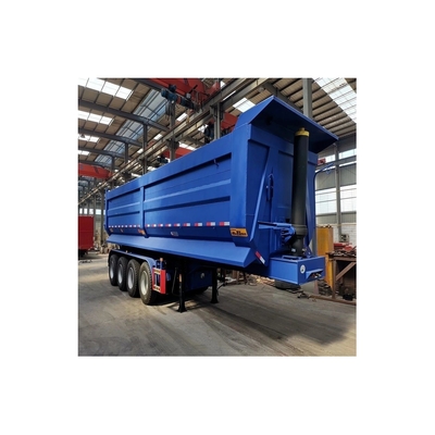 60 Ton Dump Semi Trailer with ABS Anti-lock Braking System 4 Axle U Type Dump Trailer