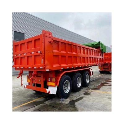 Self-dumping 35/40/45m3 Dump Trailer 60 Tons Dump Semi Trailer for High Capacity Needs