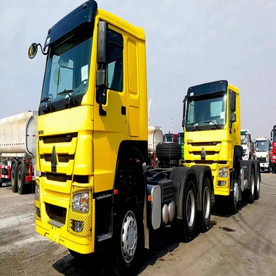 8.2tons Maximum Torque Sinotruk HOWO 10 Wheels 371HP Tractor Truck Trailer Head