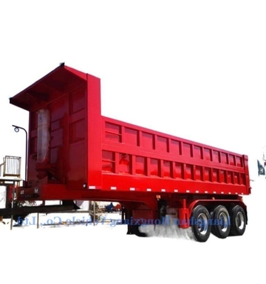 3 Axle Rear End Tipper Truck Dumper Semi Trailer with ABS Anti-lock Braking System