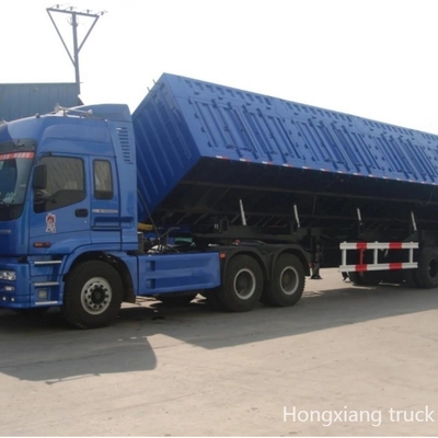 Max Payload 100t 50tons 5axles U Shape Rear Dump Semi Truck Trailer for Your Benefit