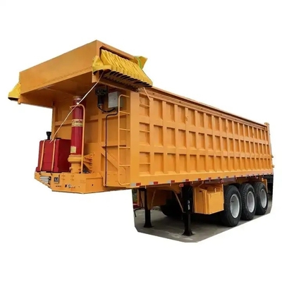 EHL9400ZHX 3 Axle 10 FT 60 Ton Rear Dump Trailer with 1 Year After-sales Service
