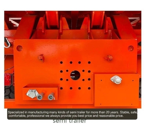 60 Ton 40cbm Dump Tipper Semi Trailer Meter Tipper Semi Truck Tipping Trailer with Electric Tarpaulin