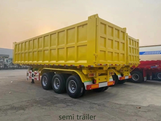 35 Cubic Self-dumping Rear Dump Semi-Trailer for Coal Sand Transportation in Pakistan