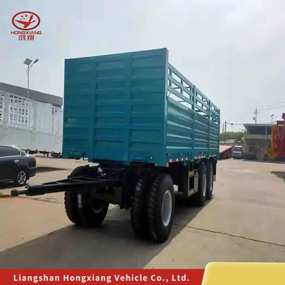 Not Self-dumping 120ton Rear Dump Tipper Trailer Cargo for Heavy Load Transportation
