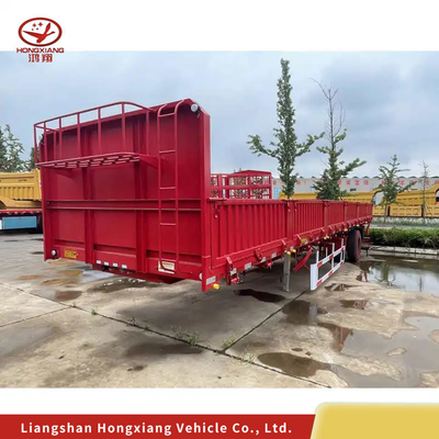3 Axles Tipper Semi Trailer Rear Dump Trailer 13500X3000X1550 mm with Landing Leg 28t