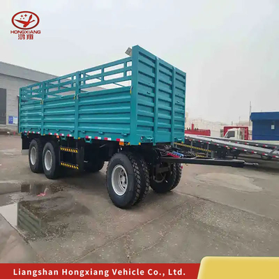 3 Axles Tipper Semi Trailer Rear Dump Trailer 13500X3000X1550 mm with Landing Leg 28t