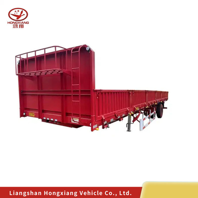 Large Capacity Dump Semi Trailer with ABS Anti-lock Braking System and Customization