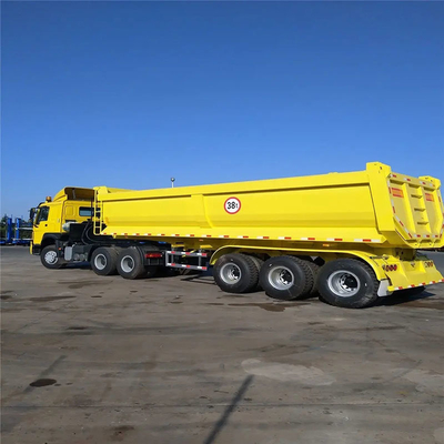 Mafal Cubic Meter U Shape Dump Trailer Tipper Semi Trailer Truck with Tread of 2240mm