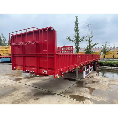Integrated Small Hydraulic Tipping Rear U Shape Dump Tipper Semi Trailer with 13t Axle