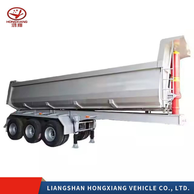 Truck Trailer Duty Dump Trailers U-Shaped End Rear Tipper Dumper with Customization