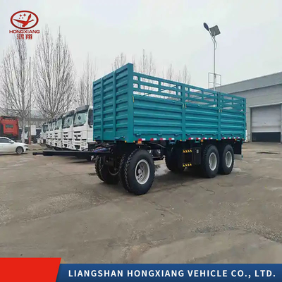 End Dump Trailers Farm Full Type Rear Tipper Truck Trailer Flatbed with Customization