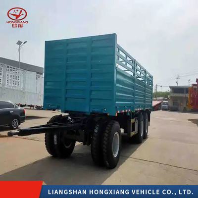 2/3/4 Axles U-Shaped End Rear Tipper Semi Truck Trailer for Heavy Duty Transporting