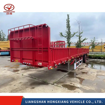 2/3/4 Axles Heavy Duty Tipper Semi Trailer Front Lifting Dump Semi-Trailer with Tires