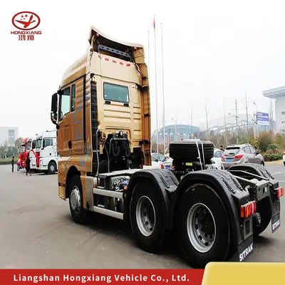 6×4 Man Engine High Horsepower Tractor Truck with Affordable and Tubeless Tire Design