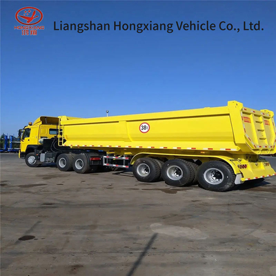 Super Link Side Tipper Trailer Train Type Double B Semi Trailer for Consultation