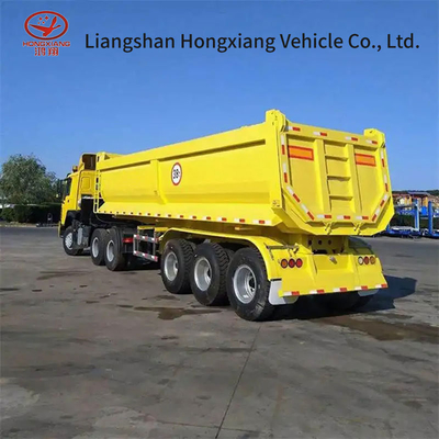 Super Link Side Tipper Trailer Train Type Double B Semi Trailer for Consultation