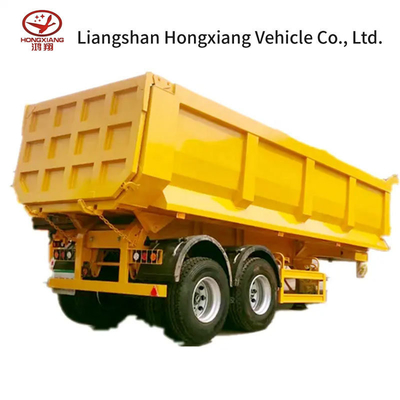 Super Link Side Tipper Trailer Train Type Double B Semi Trailer for Consultation