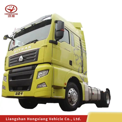 Sinotruk HOWO Tractors Dump Trucks with Air Suspension Driver's Seat and Good Condition
