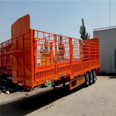 13t Axle Heavy Duty 60 Cubic Meter Tractor Hydraulic End Rear Tipper Dump Semi Trailer