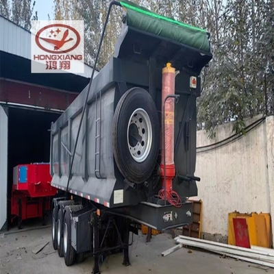Dump Truck Trailer 30tons 60tons Dump Trailer with 13t Axle and 1 Year After-sales Service