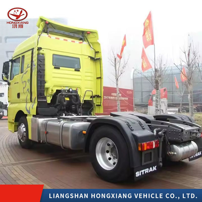 ECE Certified 8.2tons HOWO Truck or Tractor Truck Head Trailer with ECE Tire Certification