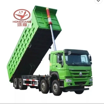 35m3 U-Type Tipping Semi Trailer Dump Trailers with Three Axles and Cross Arm Suspension