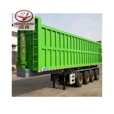 Flatbed Hydraulic Tipper Trailer 60 Cubic Meter Side Dump Truck for Within Your Needs