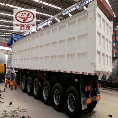 Customizable 13500X3000X1550 mm U-Shaped End Rear Tipper Dumper for Heavy Duty Mining