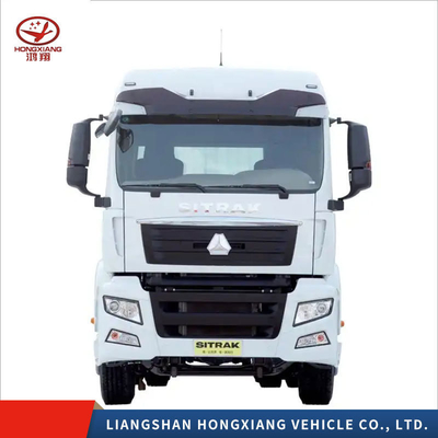 Terminal Container Transport Heavy Duty Trucks in High Engine Capacity Tractor Truck