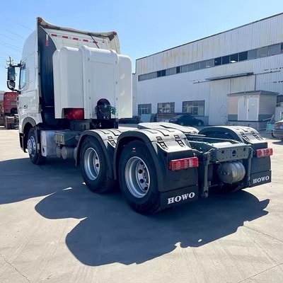 6X4 430HP Tractor Truck Sinotruk HOWO A7 T7 Automatic Transmission Tractor Head with 1