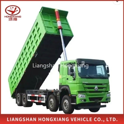 Flatbed Model Gear Conveyor Unloading Dump Truck Trailer for Heavy Duty Transportation