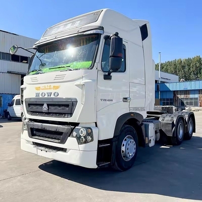 Sinotruk CNG HOWO T7 6X4 Tractor Truck Head Best for Logistics Transportation Segment