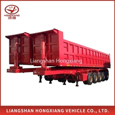 1 Year After-sales Service 35 Cubic Meter Tractor Rear Dump Tipper Truck Dump Semi Trailer