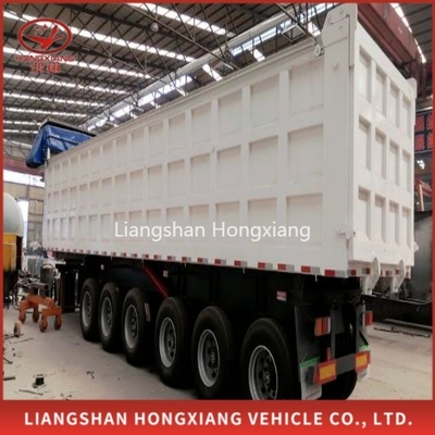 1 Year After-sales Service 35 Cubic Meter Tractor Rear Dump Tipper Truck Dump Semi Trailer