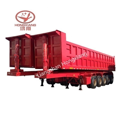 U-Shaped Dump Semi Trailer for Safe and Fast Bulk Cargo Transport 13500X3000X1550 mm